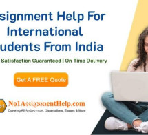 Assignment Help From India For Students With Unique Quality At No1AssignmentHelp.Com