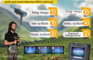 Cobra GX 8000  Powerful Multi-Systems Metal Detector